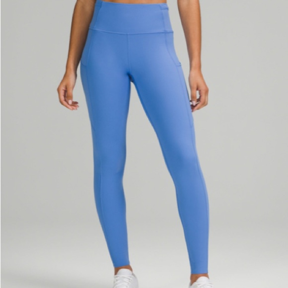 lululemon athletica Blue Leggings